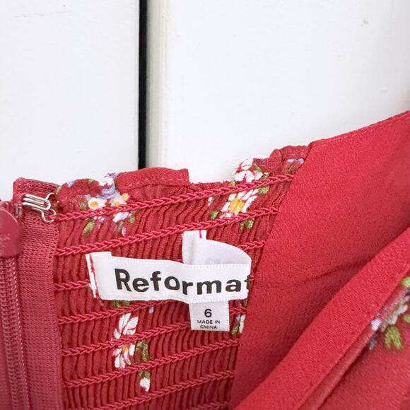 Reformation Cammi Dress in Cassia - Picture 4 of 10